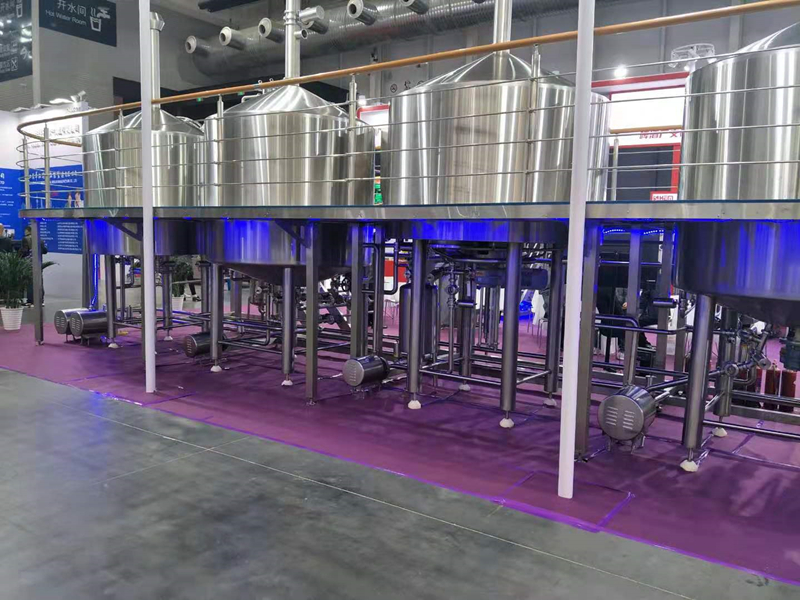 2000L Brewhouse System Beer Brewing Equipment Industrial Brewery Turnkey Project  ZXF